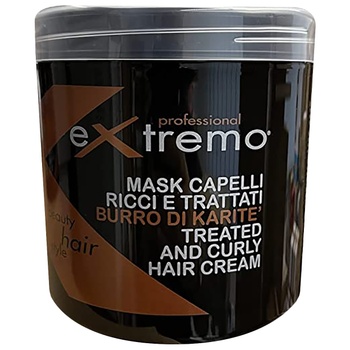 Маска для волос с маслом карите Extremo Treated and Curly Hair Mask 1000 мл