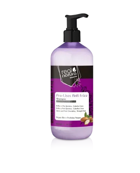 Шампунь для гладкості та блиску волосся Real Natura Pro-Lisos Anti Frizz Shampoo