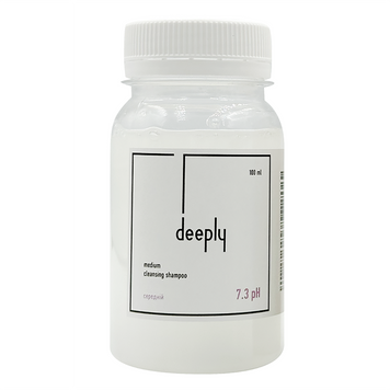 Шампунь глибокого очищення deeply Medium Cleansing Shampoo середній 7.3 pH 100 мл