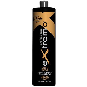 Extremo Treated and Curly Hair Shampoo Шампунь для волосся з олією каріте 1000 мл