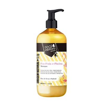 Шампунь для зволоження та живлення волосся Real Natura Pro-Mar e Piscina Shampoo
