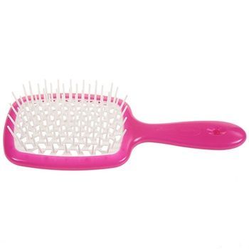 Janeke SUPERBRUSH PINK/WHITE. Расческа. 86SP226FFL