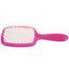 Janeke SUPERBRUSH PINK/WHITE. Расческа. 86SP226FFL