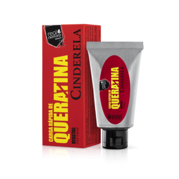 Термозахисний крем для волосся Real Natura QUERATINA Cinderela Creme