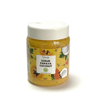 Скраб для тіла та обличчя TOP BEAUTY Scrub Body & Face Papaya Coconut