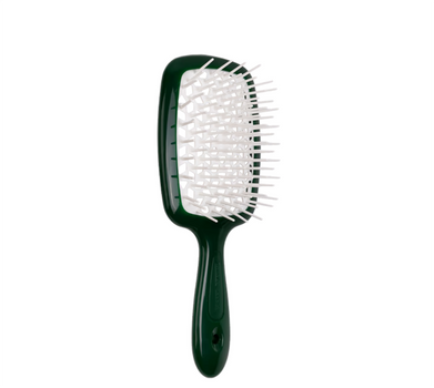 Гребінець Janeke SUPERBRUSH GREEN/WHITE.72SP226 VER