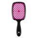 Janeke SUPERBRUSH BLACK/LIGHT PINK. Гребінець. 71SP226 FFL