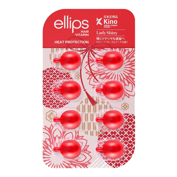 Ellips Hair Vitamin Lady Shiny With Cherry Blossom мягкость сакуры 8х1 мл