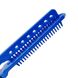 Hair Expert Hairbrush V Shaped PLASTIC comb BLUE гребінець-затискач