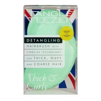 Гребінець для волосся Tangle Teezer. The Original Thick & Curly Pixie Green