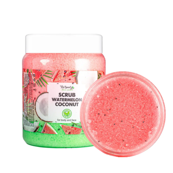 Скраб для тіла та обличчя TOP BEAUTY Scrub With Vitamin E For Body & Face Watermelon Coconut