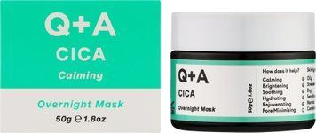 Успокаивающая ночная маска с центеллой Q+A Cica Calming Overnight Mask
