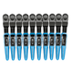 Hair Expert Clip Зажими-крокодили, х10, Сині