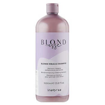 Inebrya Blonde Miracle Shampoo Хелатуючий шампунь для блонду 1000 мл