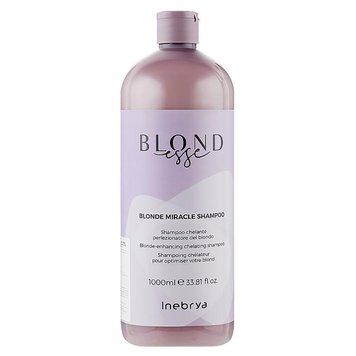 Inebrya Blonde Miracle Shampoo Хелатирующий шампунь для блонда 1000 мл