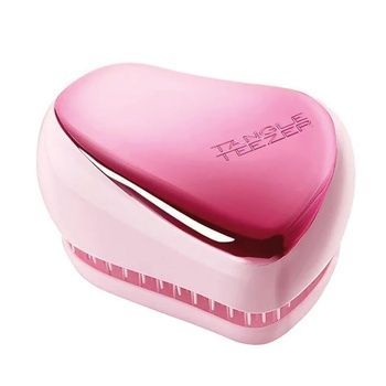 Расческа для волос Tangle Teezer. Compact Styler Baby Doll Pink Chrome