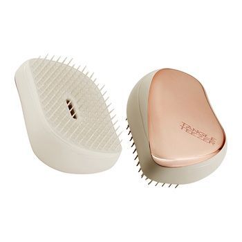Расческа для волос Tangle Teezer. Compact Styler Baby Peach Chrome