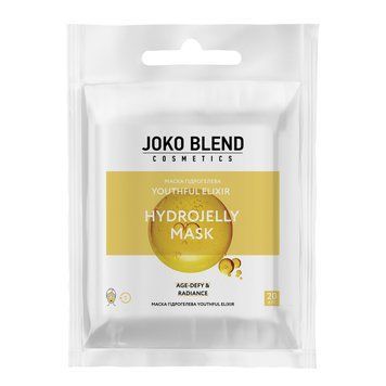 Гидрогелевая маска эликсир молодости JOKO BLEND Hydrojelly Mask Age-Defy&Radiance Youthful Elixir