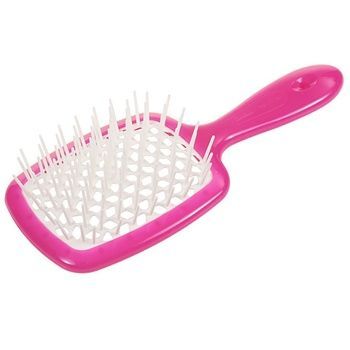 Janeke SUPERBRUSH FUCHSIA/WHITE. Расческа арт. 82SP226FUX
