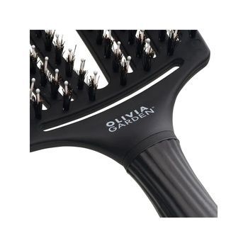 Olivia Garden Щетка массажная Finger Brush Large, Black