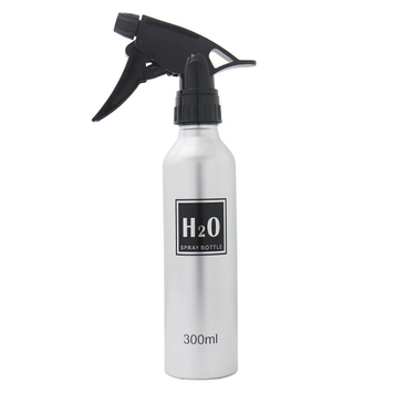 Hair Expert Перукарський розпилювач для волосся H2O метал СРІБНИЙ, 300 мл