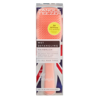Расческа для волос Tangle Teezer. The Wet Detangler Blush Glow Frost