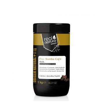 Маска для восстановления и укрепления волос Real Natura Pro-Bomba Cafe Mask