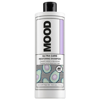 Mood Ultra Care Restoring Shampoo регенеруючий шампунь для знебарвленого волосся та після хімічної обробки 400 мл