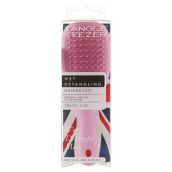 Гребінець для волосся Tangle Teezer. The Wet Detangler Mini Baby Pink Sparkle